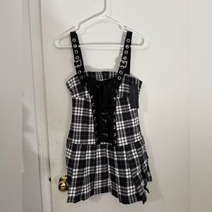 NWT Dolls Kill Plaid Dress
